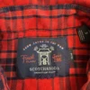 Scotch & Soda Button Up Shirt Men's Small Red Plaid Slim Fit Long Sleeve Casual