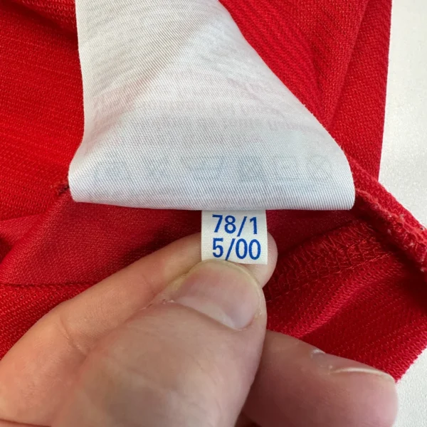 Umbro Manchester United Shirt XL Red 00-02 Adult Jersey Retro #3 Man Utd Vintage