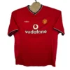 Umbro Manchester United Shirt XL Red 00-02 Adult Jersey Retro #3 Man Utd Vintage