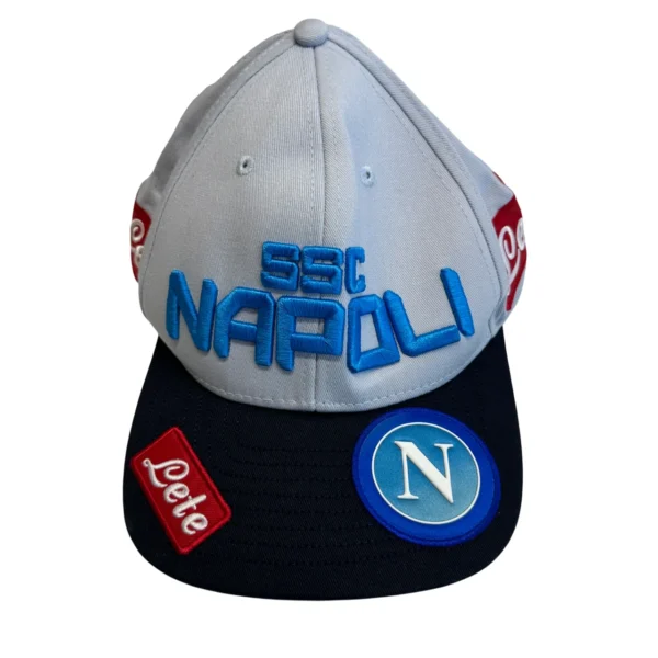 Kappa SSC Napoli Hat Baseball Cap Size 55 Men's Embroidered Football Serie A Y2K
