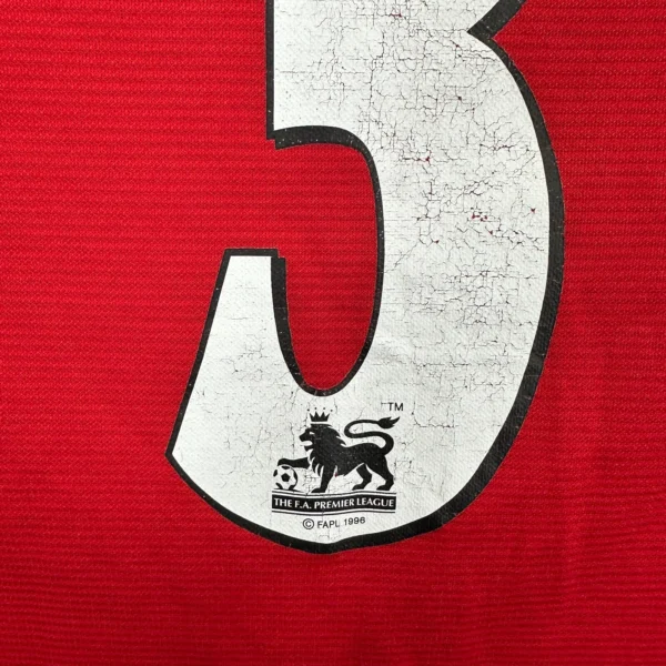 Umbro Manchester United Shirt XL Red 00-02 Adult Jersey Retro #3 Man Utd Vintage