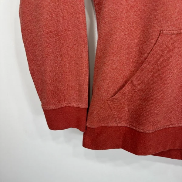 Patagonia Fitz Roy Hoodie Womens Sweatshirt Large Coral Red Lightweight Pullover