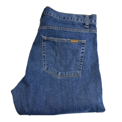 1 Carhartt WIP Vinton Pant Jeans Men's W36 L34 Blue Denim Regular Straight Durable