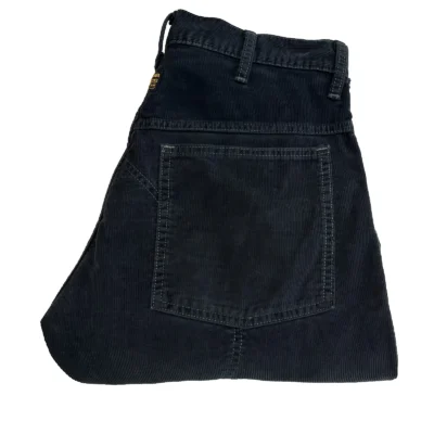1 G-Star Elwood Corduroy Chino Pants Men Trousers W31 L34 Black Streetwear Vintage