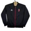 1 Adidas ACM Milan Track Jacket Men's Large Black 15/16 Football Anthem Full Zip