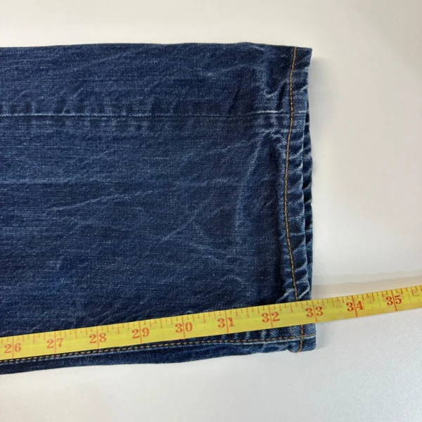 Carhartt Bronco Pant Jeans Men's W32 L33 Blue Denim Regular Straight Durable Y2K