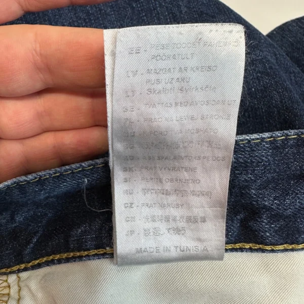 Carhartt Bronco Pant Jeans Men's W32 L33 Blue Denim Regular Straight Durable Y2K