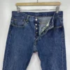 4 Levi's 501 Jeans Men's W32 L29 Blue Denim Regular Straight Button Vintage Y2K