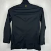 G-Star Fleet Garber Trench Coat Jacket Mens Large Black Full Zip Pockets Vintage