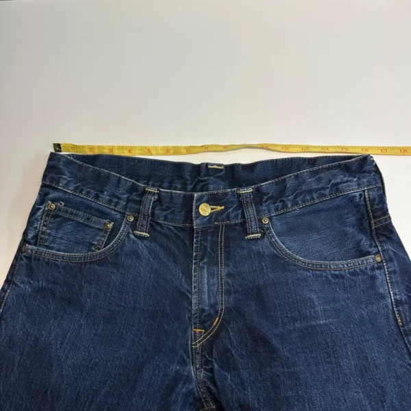 Carhartt Bronco Pant Jeans Men's W32 L33 Blue Denim Regular Straight Durable Y2K
