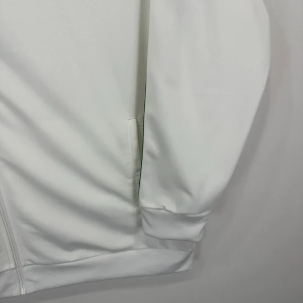 Adidas Italy FIGC DNA Track Jacket Top Men's 2XL White Full Zip Sweatshirt IT9765