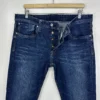 Pepe Jeans Cash Men's W36 L33 Blue Denim Regular Fit Straight Button Vintage Y2K