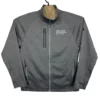 The North Face Sweatshirt Men's Jacket Large Grey Full Zip High Neck Hiking Outdoor