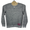 Abercrombie & Fitch Sweatshirt Men's Small Grey Pullover Crew Neck Melange Jumper