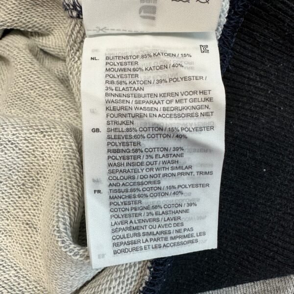 G-Star Malizo Men's Sweatshirt Large Blue Grey Pullover Sweater Crew Neck Y2K