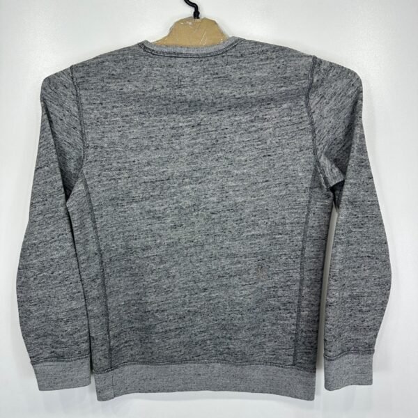Abercrombie & Fitch Sweatshirt Men's Small Grey Pullover Crew Neck Melange Jumper