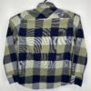 Armor Lux Juz Flannel Shirt Men's Medium Heritage Straight Check Long Sleeve