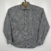 Stenstroms Shirt Men's 16.5 42 Gingham Check Fitted Body Long Sleeve Twofold