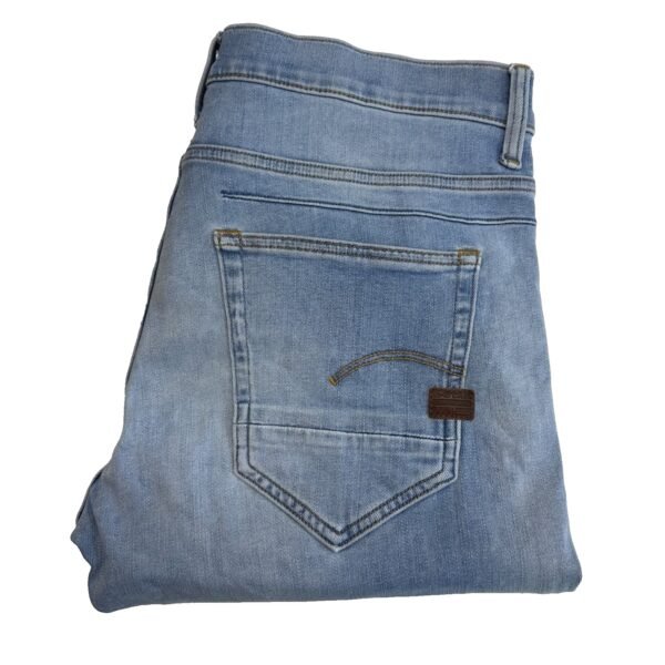 G-Star D-Staq Jeans Men's W32 L31 Blue Stretch Denim Slim Fit Button 5 Pocket