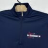 Antigua Men's Sweatshirt Medium Blue Pullover Quarter Zip MLB 2019 All Star