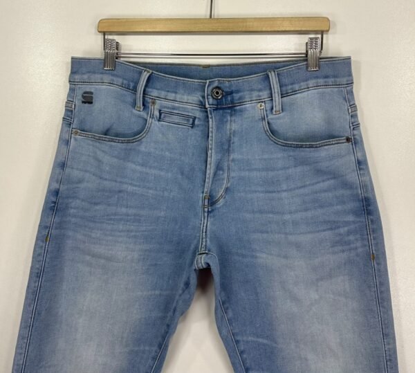 G-Star D-Staq Jeans Men's W32 L31 Blue Stretch Denim Slim Fit Button 5 Pocket