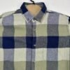 Armor Lux Juz Flannel Shirt Men's Medium Heritage Straight Check Long Sleeve