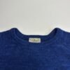 L.L.Bean Men's Sweater Small Blue Knit Jumper Pullover Crew Neck Vintage 510586