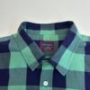 UNTUCKit Men's Shirt Large Blue Green Buffalo Check Long Sleeve Button Up Regular