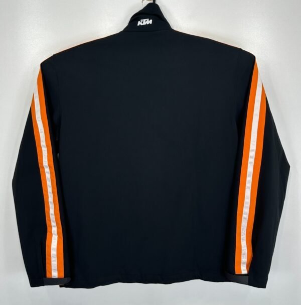 KTM Powerwear Jacket Men's XL Black Lightweight Full Zip Pockets Windbreaker
