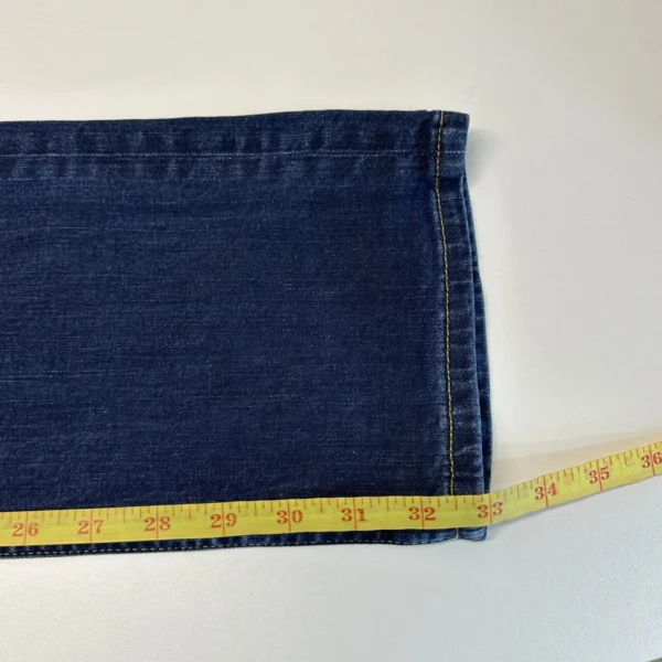 Pepe Jeans Cash Men's W36 L33 Blue Denim Regular Fit Straight Button Vintage Y2K