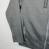 The North Face Sweatshirt Men's Jacket Large Grey Full Zip High Neck Hiking Outdoor