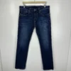 Pepe Jeans Cash Men's W36 L33 Blue Denim Regular Fit Straight Button Vintage Y2K