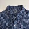 J. Crew Men's Shirt Large Long Sleeve Light Weight Chambray Polka Dot Button Up