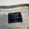 Abercrombie & Fitch Sweatshirt Men's Small Grey Pullover Crew Neck Melange Jumper