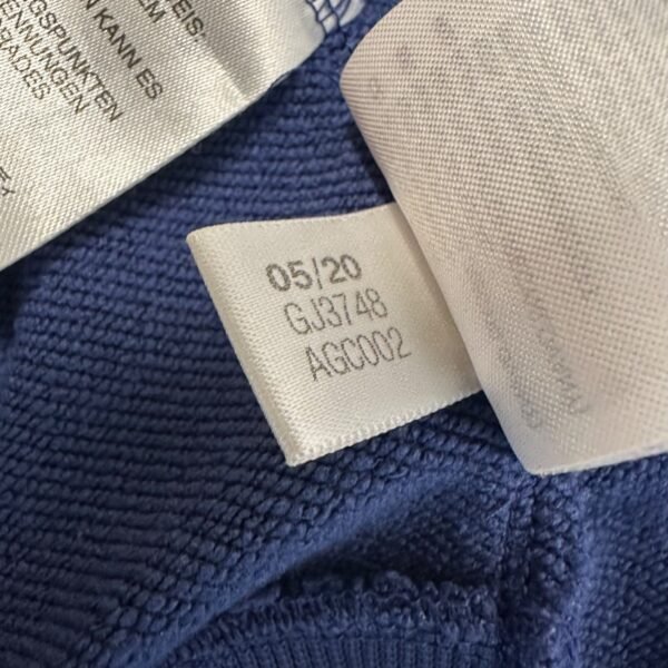 Adidas Arsenal Hoodie Men's Small Blue Sweatshirt Quarter Zip Training Top 20/21