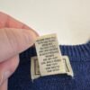 L.L.Bean Men's Sweater Small Blue Knit Jumper Pullover Crew Neck Vintage 510586
