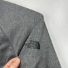 The North Face Sweatshirt Men's Jacket Large Grey Full Zip High Neck Hiking Outdoor
