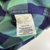 UNTUCKit Men's Shirt Large Blue Green Buffalo Check Long Sleeve Button Up Regular