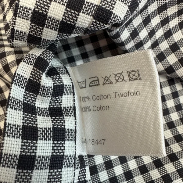 Stenstroms Shirt Men's 16.5 42 Gingham Check Fitted Body Long Sleeve Twofold