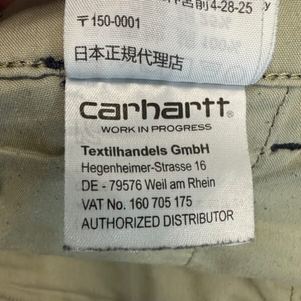 Carhartt WIP Aviation Cargo Shorts Men's W40 L10 Blue