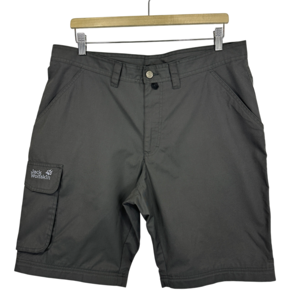 s-l1600 Jack Wolfskin Outdoor Cargo Shorts Men's XL W35 L10.5 Grey