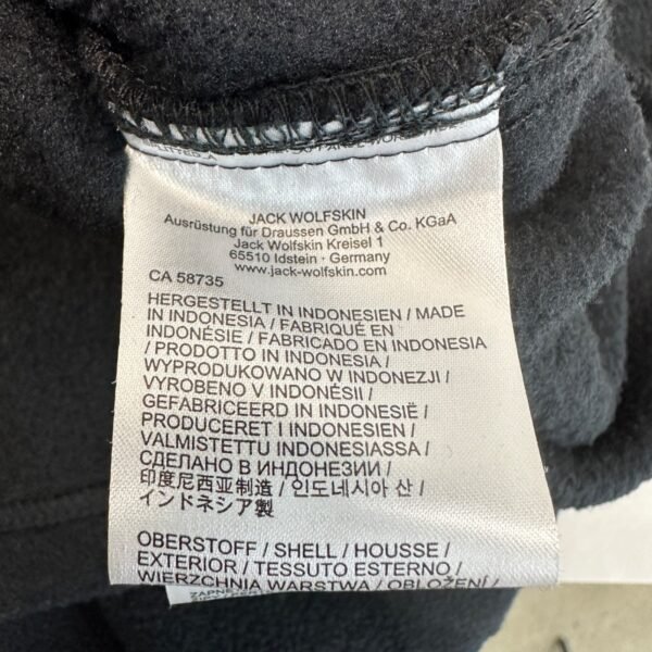 s-l1600-11 Jack Wolfskin Nanuk 200 Fleece Jacket Men's 50 3XL Black