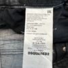 Dsquared2 Jeans Men's W32 L29 (Tag 46) Grey Denim Distressed Skater Slim Skinny