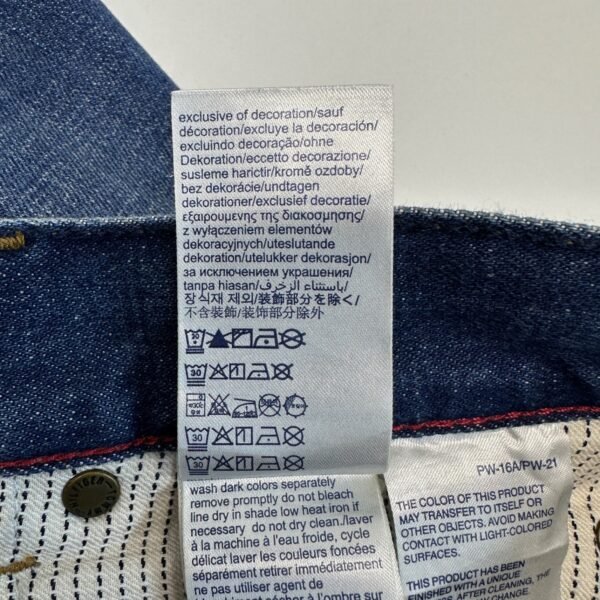 Tommy Hilfiger Denton Jeans Men's W34 L34 Blue Stretch Denim Regular Straight