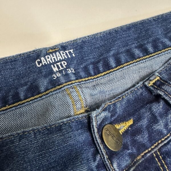 Carhartt WIP Vicious Pant Jeans Men's W36 L32 Blue Denim