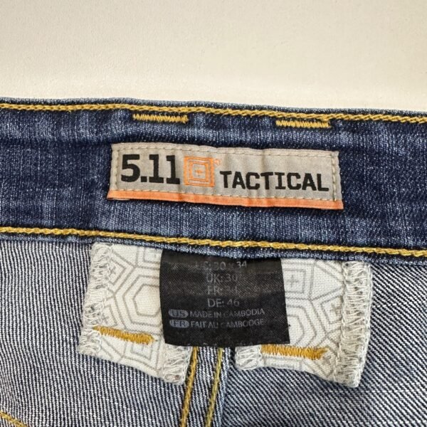 5.11 Tactical Jeans Men's W30 L33 Blue Denim Regular Straight