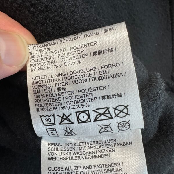 s-l1600-12 Jack Wolfskin Nanuk 200 Fleece Jacket Men's 50 3XL Black