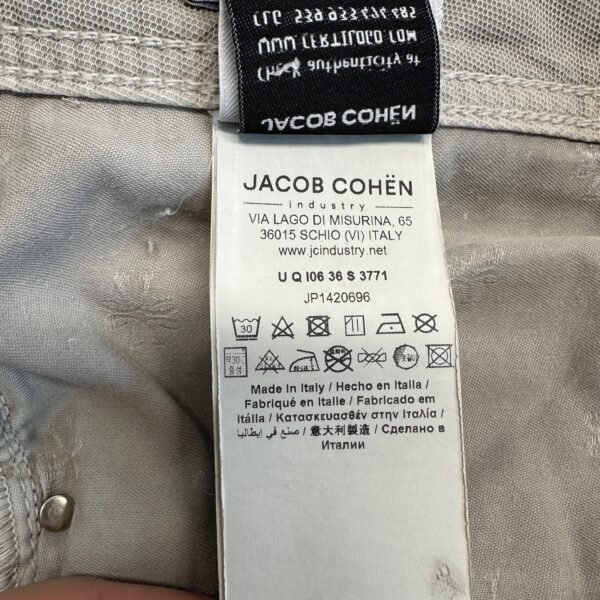 Jacob Cohen Nick Pants Trousers Jeans W37 L34 (Tag 38) Grey