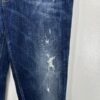 Dsquared2 Distressed Jeans Women's W32 L30 Tag 44 Ankle Zip Paint Splatter Slim