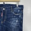Dsquared2 Distressed Jeans Women's W32 L30 Tag 44 Ankle Zip Paint Splatter Slim